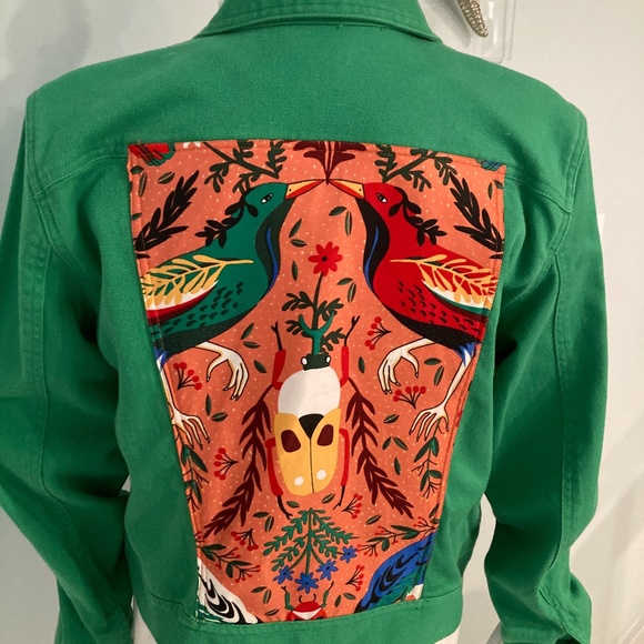 Ralph Lauren-Gotcha Back Jackets & Blazers - Embellished Jean Jacket-X Large